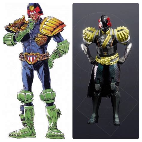 judge dredd uniform colours.